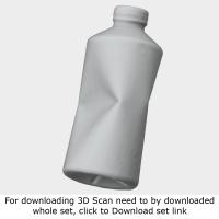 3d scan of plastic bottle #3